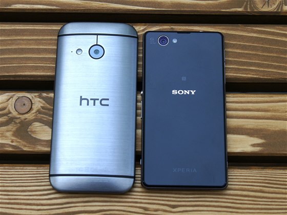 HTC One mini 2 a Sony Xperia Z1 Compact
