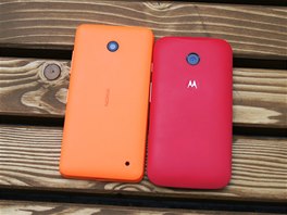 Nokia Lumia 630 a Motorola Moto E