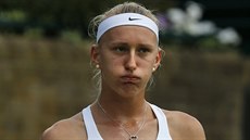 PFF. Mladé české tenistce Tereze Smitkové se osmifinále Wimbledonu proti... PFF. Mladé české tenistce Tereze Smitkové se osmifinále Wimbledonu proti...