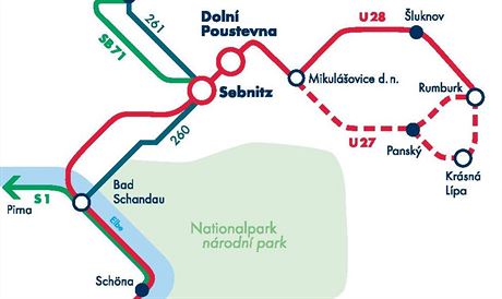 Drha nrodnho parku - Nationalparkbahn