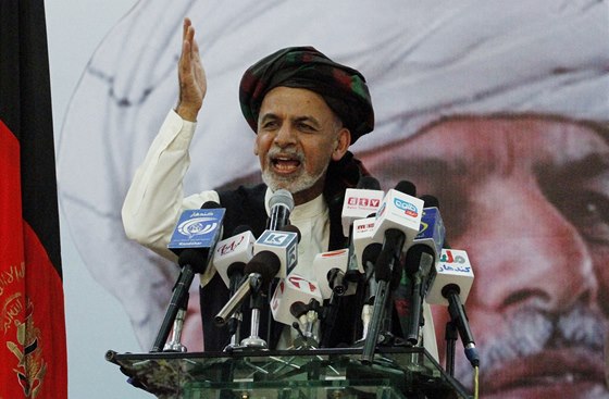 Araf Ghaní sloil písahu, stal se novým prezidentem Afghánistánu.