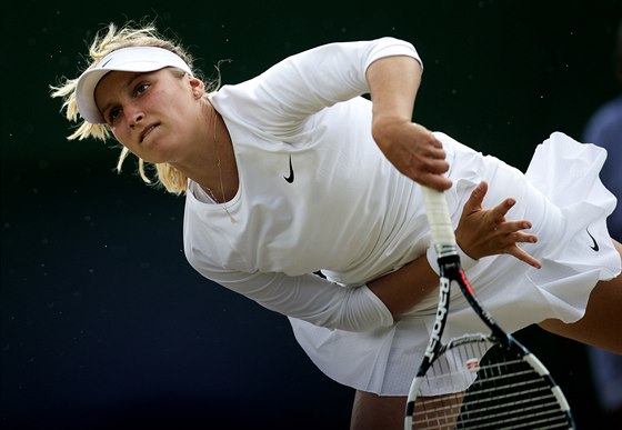 Markéta Vondrouová ve Wimbledonu