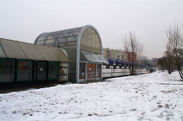 Autobusové nádraí Pankrác ped demolicí