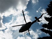 Heliport za 41 milionů korun si vyzkoušel i vrtulník policie. Záchranná služba... Heliport za 41 milionů korun si vyzkoušel i vrtulník policie. Záchranná služba...