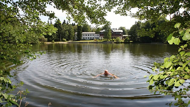 Přírodní koupaliště na Maxičkách