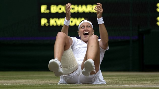 TO SNAD NEN MON. Petra Kvitov, dvojnsobn wimbledonsk vtzka