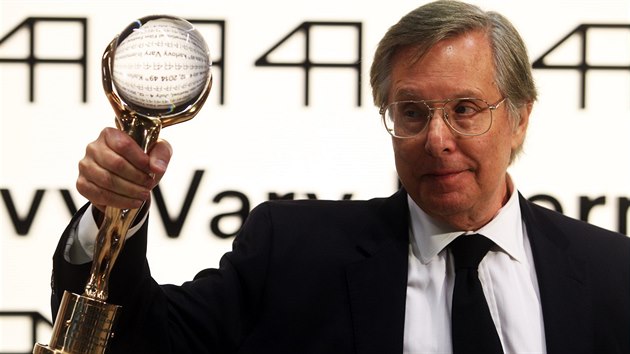 William Friedkin pevzal Kilov globus za mimodn umleck pnos svtov kinematografii (9. ervence 2014).