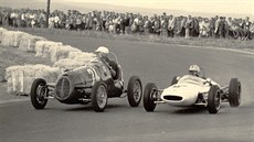 Cisitalia zpátky v pvodní podob v roce 1962 na brnnské Grand Prix, za...