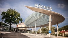 V Náchodě slavnostně otevřeli nové autobusové nádraží. (4. července 2014). V Náchodě slavnostně otevřeli nové autobusové nádraží. (4. července 2014).