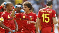 Belgití fotbalisté se bhem tvrtfinále MS oberstvují.