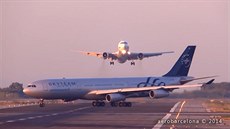 Na barcelonském letišti se málem srazila dvě dopravní letadla. Na barcelonském letišti se málem srazila dvě dopravní letadla.