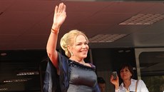 Dagmar Havlová na festivalu v Karlových Varech