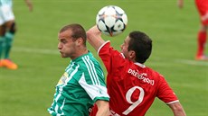 Momentka z utkání Bohemians 1905 - Pardubice.