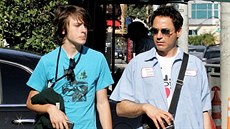 Robert Downey Jr. a jeho syn Indio (30. července 2011) Robert Downey Jr. a jeho syn Indio (30. července 2011)