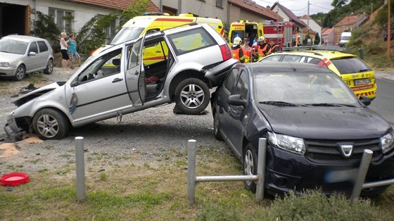 Kuriózní nehoda se stala ve tvrtek 10. ervence ve Vininých umicích na...