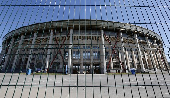Moskevský stadion Luniky jet ped rekonstrukcí