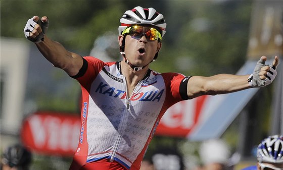 HRDINA OKAMIKU. Dvanáctou etapu Tour de France vyhrál Alexander Kristoff.  
