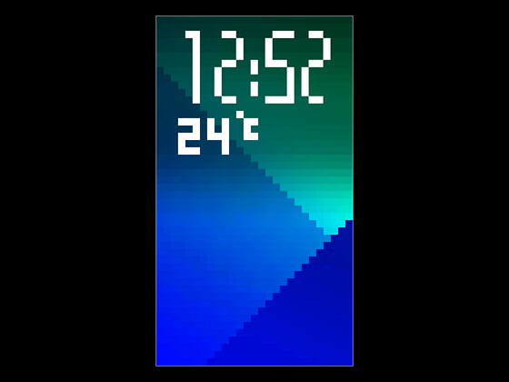 Screenshot vylepen aplikace HTC Dot View