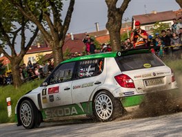 Fabia S2000 na Rally esk Krumlov 2014. Posdka Jan Kopeck - Pavel Dresler...