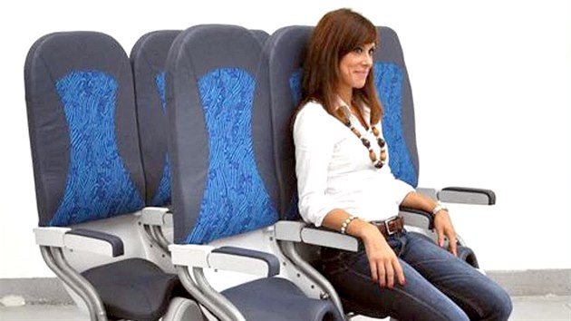 Nvrh na sporn leteck sedadla od italskch designer ze spolenosti Aviointeriors.