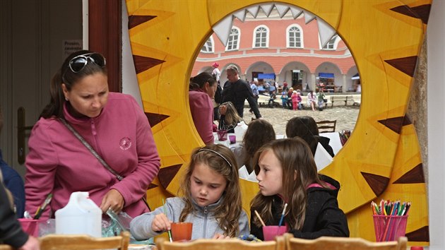 Festival Hrakobran na zmku v Kamenici nad Lipou.