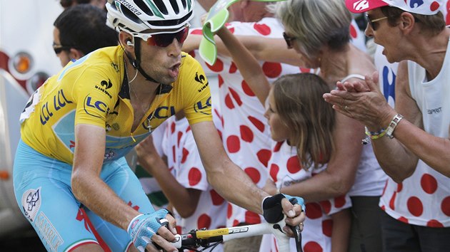 RALOK TO. Vincenzo Nibali ve tinct etap Tour de France. 