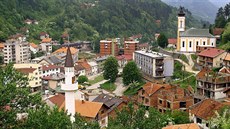 Bosenské msteko Srebrenica