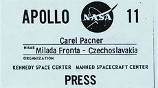 Apollo 11 - akreditace na kosmodrom