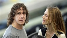 Bývalý kapitán španělské reprezentace Carles Puyol sleduje finále mistrovství... Bývalý kapitán španělské reprezentace Carles Puyol sleduje finále mistrovství...