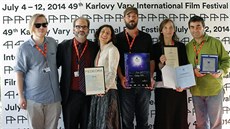 Vítězové nestatutárních cen karlovarského festivalu (12. července 2014) Vítězové nestatutárních cen karlovarského festivalu (12. července 2014)