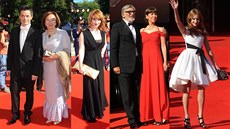 Livia Klausová se synem Janem, Vica Kerekes, Jiří Bartoška s manželkou Andreou... Livia Klausová se synem Janem, Vica Kerekes, Jiří Bartoška s manželkou Andreou...