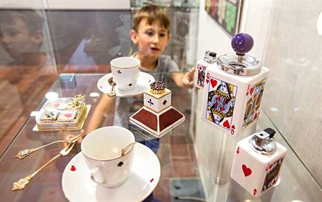 Husitské muzeum v Táboe a Club sbratel hracích karet uspoádali výstavu s...