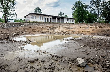 Sokolská plovárna v Táboe.