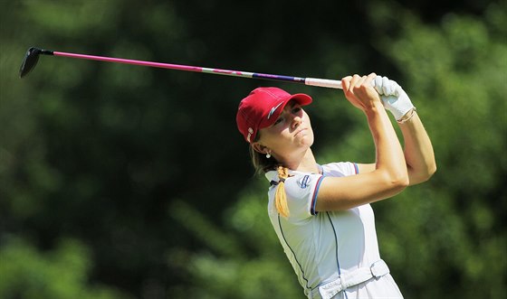 Golfový turnaj Sberbank Golf Masters v Dýin. Klára Spilková.