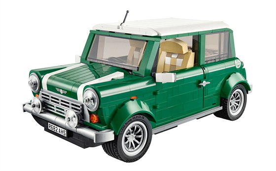 Mini Cooper Mk VII v provedení populární stavebnice Lego