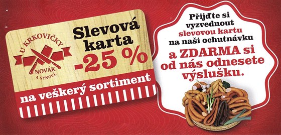 mejdi mají nové finty, jak pilákat na své akce. Tímto kupónem a jet podrobnjí pozvánkou zvali prodejci na speciality nového eznictví v Jaromi. Byl to vak podvod.