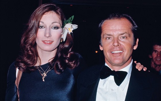 Anjelica Hustonová a Jack Nicholson (1973)