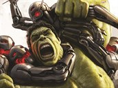 Marvel uvolnil prvn koncepty k plaktm chystanho filmu Avengers: Age of...