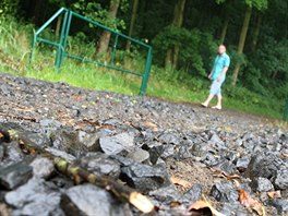 Ponien sek cyklostezky mezi Beneovem nad Plounic a Malou Velen