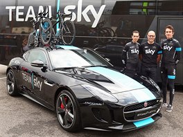 Parádní kupé inenýi Jaguaru upravili speciáln pro tým Sky, pojede jako...