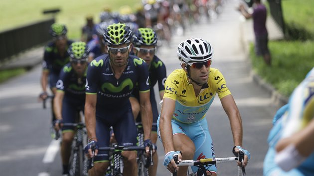 Ital Vincenzo Nibali v 18. etap Tour de France