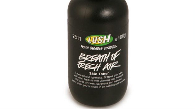 Osvujc pleov voda Breath of Fresh Air s aloe vera a rozmarnem, Lush, 100 ml za 165 K