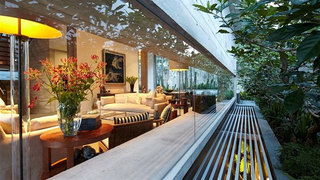 Chiltern House v Singapuru od WOW Architects/Warner Wong Design.