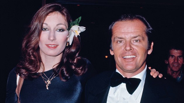 Anjelica Hustonová a Jack Nicholson (1973)