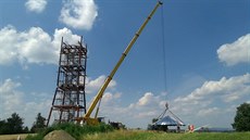 Nová rozhledna vznikla na Mariánské hoře, která je od osmnáctého století... Nová rozhledna vznikla na Mariánské hoře, která je od osmnáctého století...