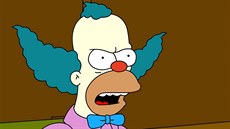 Klauna Krustyho čeká zřejmě v šestadvacáté sérii Simpsonových smrt. Klauna Krustyho čeká zřejmě v šestadvacáté sérii Simpsonových smrt.
