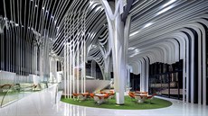 Prodejní a výstavní centrum ZhongShan Vanke Baiyue Wan v městě Čung-šan v Číně... Prodejní a výstavní centrum ZhongShan Vanke Baiyue Wan v městě Čung-šan v Číně...