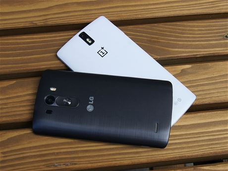 LG G3 a OnePlus One