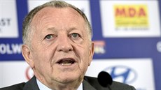 Majitel a prezident lyonského fotbalového klubu klubu Jean-Michel Aulas.