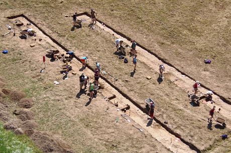 Archeologov ve Vojenicch na Rychnovsku nali pohebit se stovkami hrob.